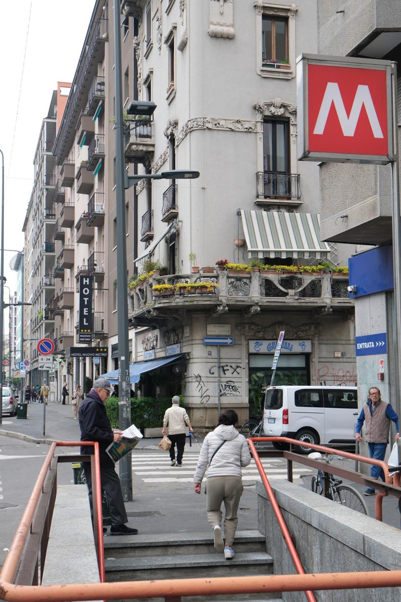 Hotel Nuovo Metro Milano Ngoại thất bức ảnh