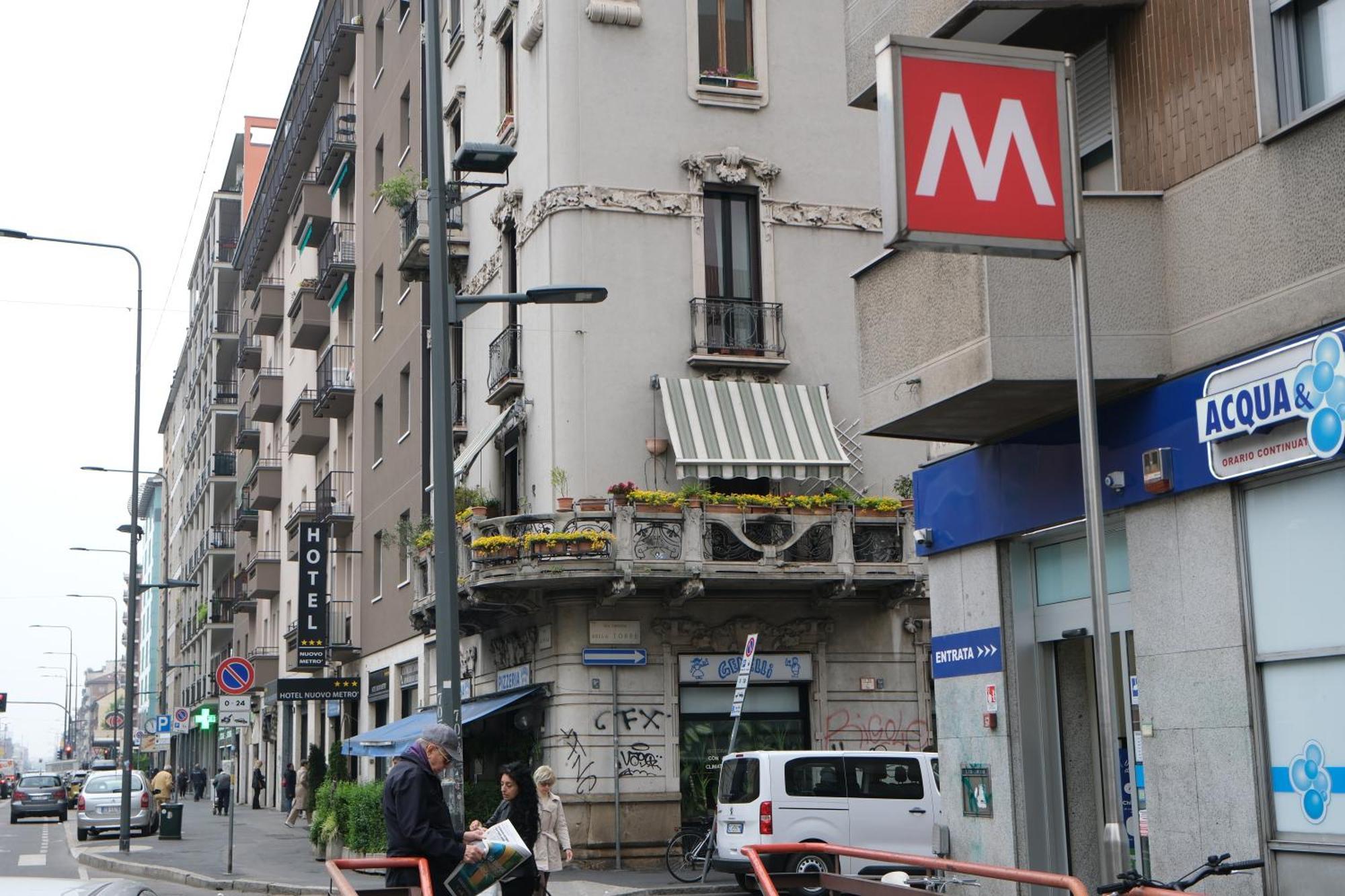 Hotel Nuovo Metro Milano Ngoại thất bức ảnh